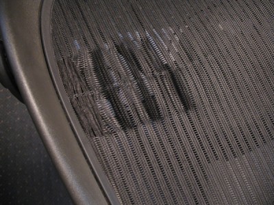 some of the visible damage that was taken care of without question