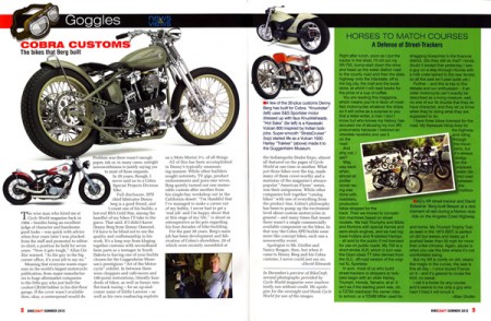 no mistaking the heritage of CW inspired layouts