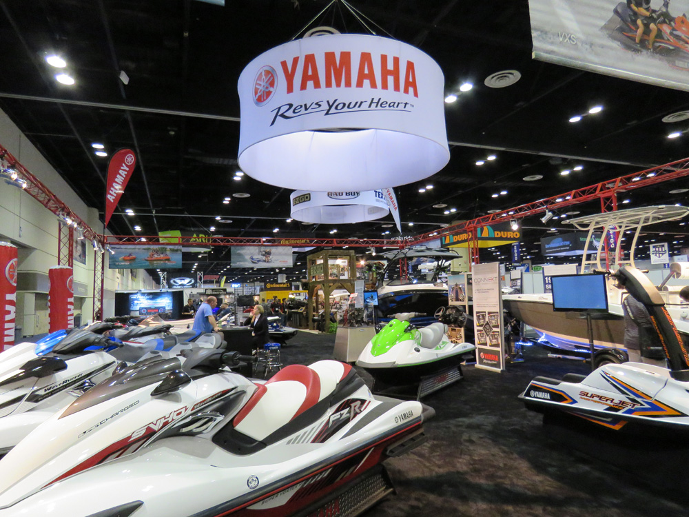 Yamaha brought their boats