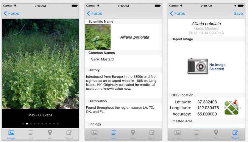 download the invasive plants field guide for your mobile device
