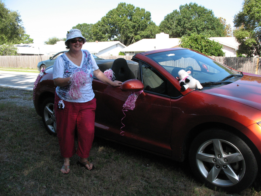 Doris joined thousands of others who gathered in St. Petersburg to celebrate the 3 Day Walk for the Cure