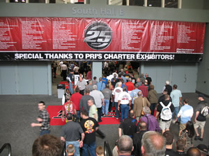 PRI show entrance